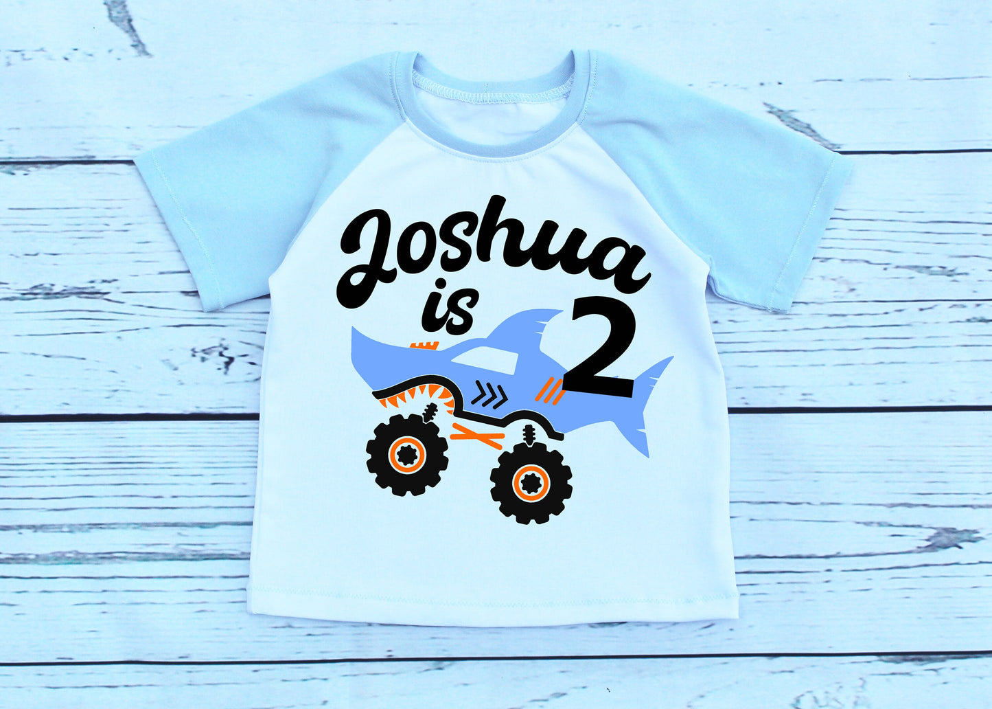 Boys Monster Truck 2nd Birthday Outfit